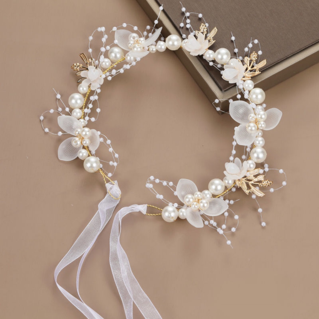 Wedding Arch Flower - Bir Peri Taklit İnci Tatlı Çiçek
