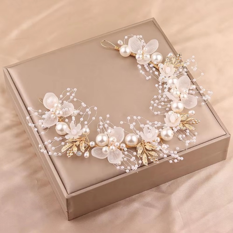 Wedding Arch Flower - Sevimli Prenses Taç Şapkalar Çiçek Çelenk