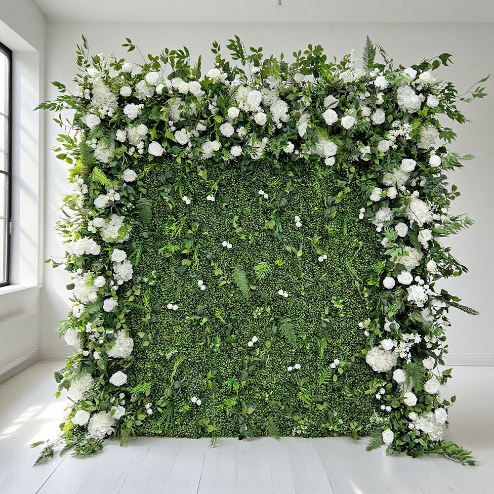 Wedding Supply Wholesale - Toptan Özel Beyaz ve Yeşil Duvar
