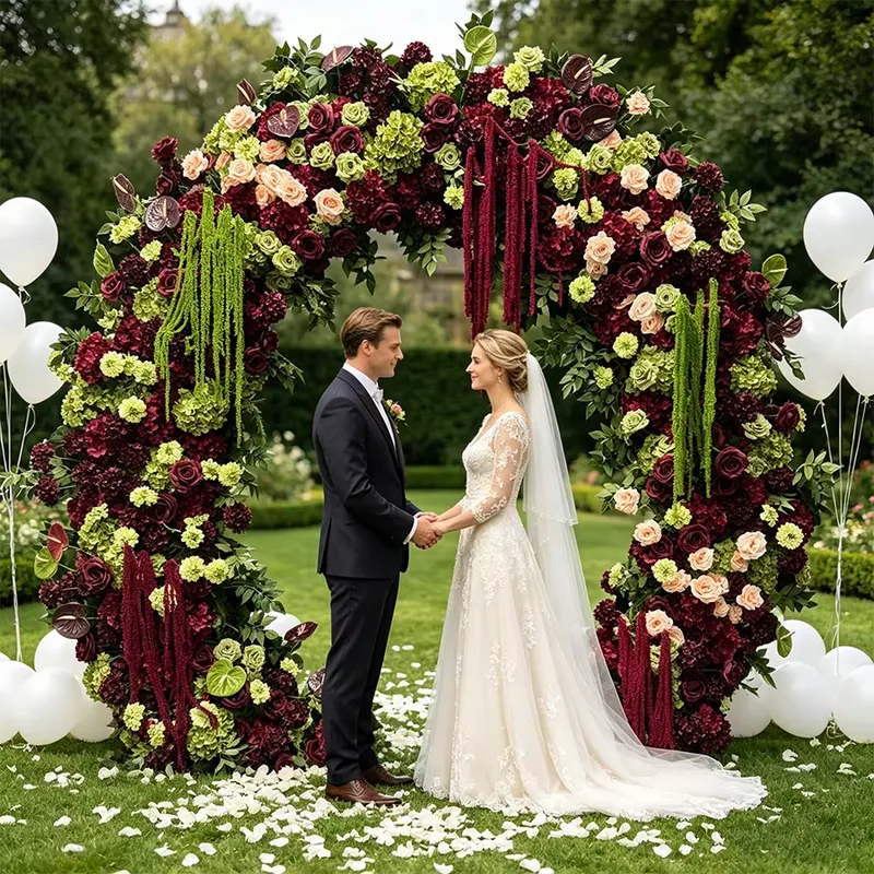 Sonbahar Çiftlik Düğün Girişi  - Wedding Arch Flower incelemesi ve fiyatı