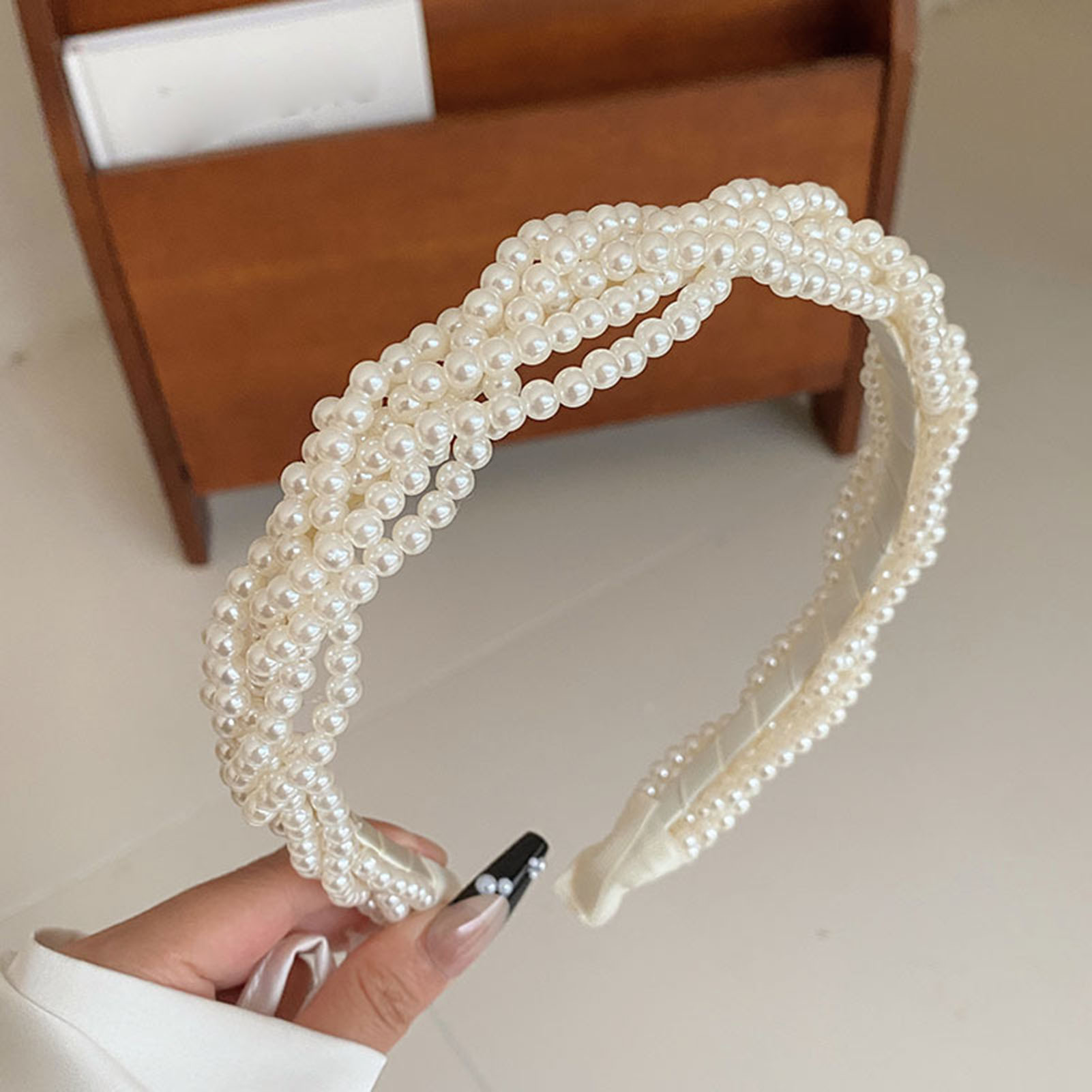 Kadınlar için zarif Inci Kafa  - Wedding Supply Store incelemesi ve fiyatı