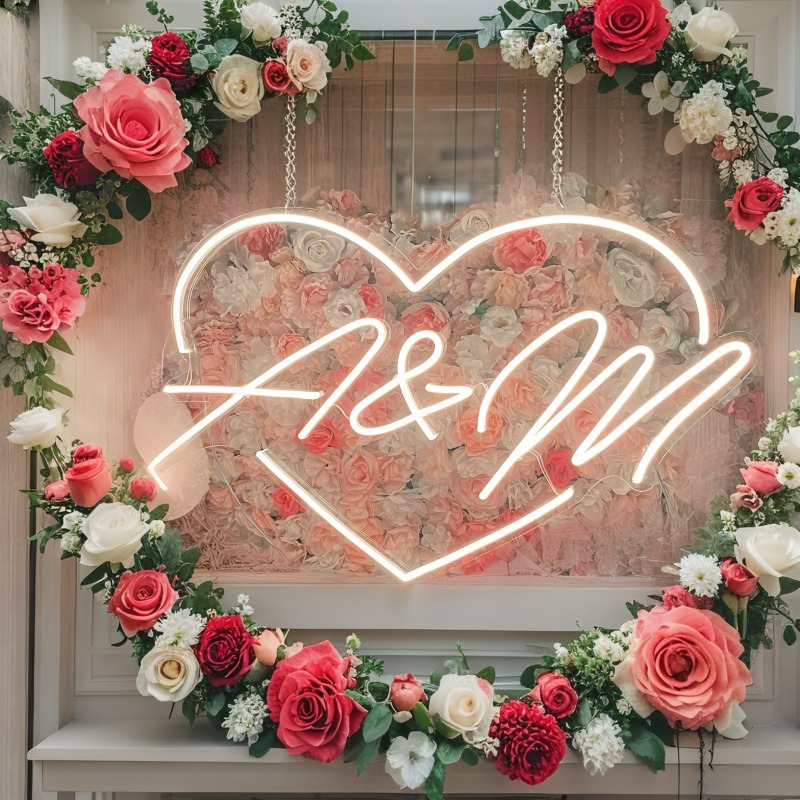 Özel Harfleri Kalp LED Neon Bu - Wedding Party Supply incelemesi ve fiyatı