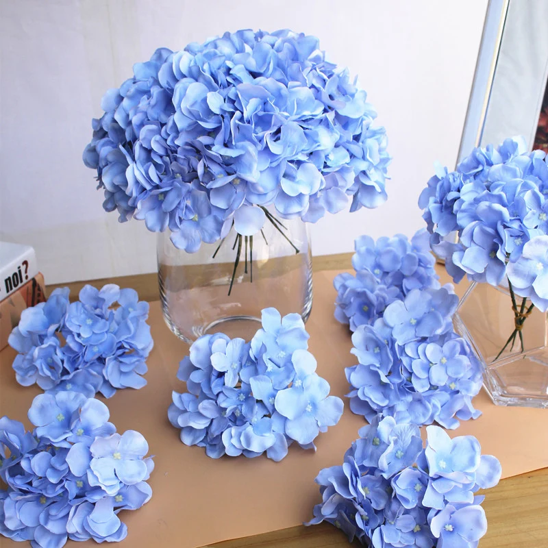 10 adet/grup renkli ortanca çi - Wedding Arch Flower incelemesi ve fiyatı