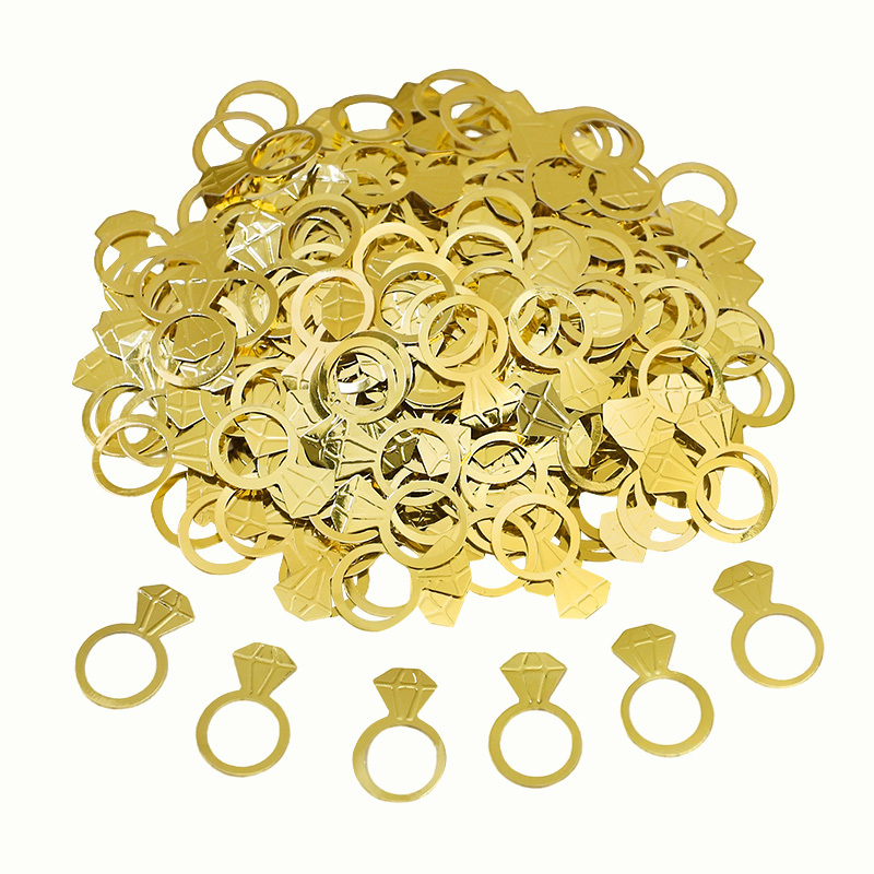 50 adet/torba Altın Pırlanta Y - Papercraft Supply Confetti incelemesi ve fiyatı