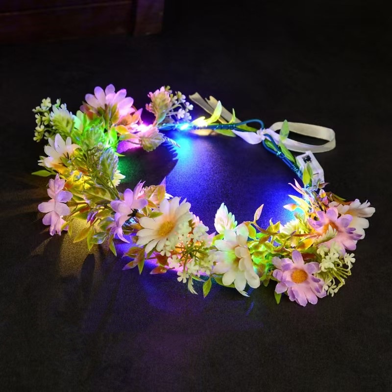 LED Işıklı Çiçek Taç Bandı, Ço - Wedding Arch Flower incelemesi ve fiyatı