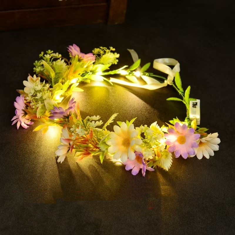LED Işıklı Çiçek Taç Bandı, Ço - Wedding Arch Flower incelemesi ve fiyatı