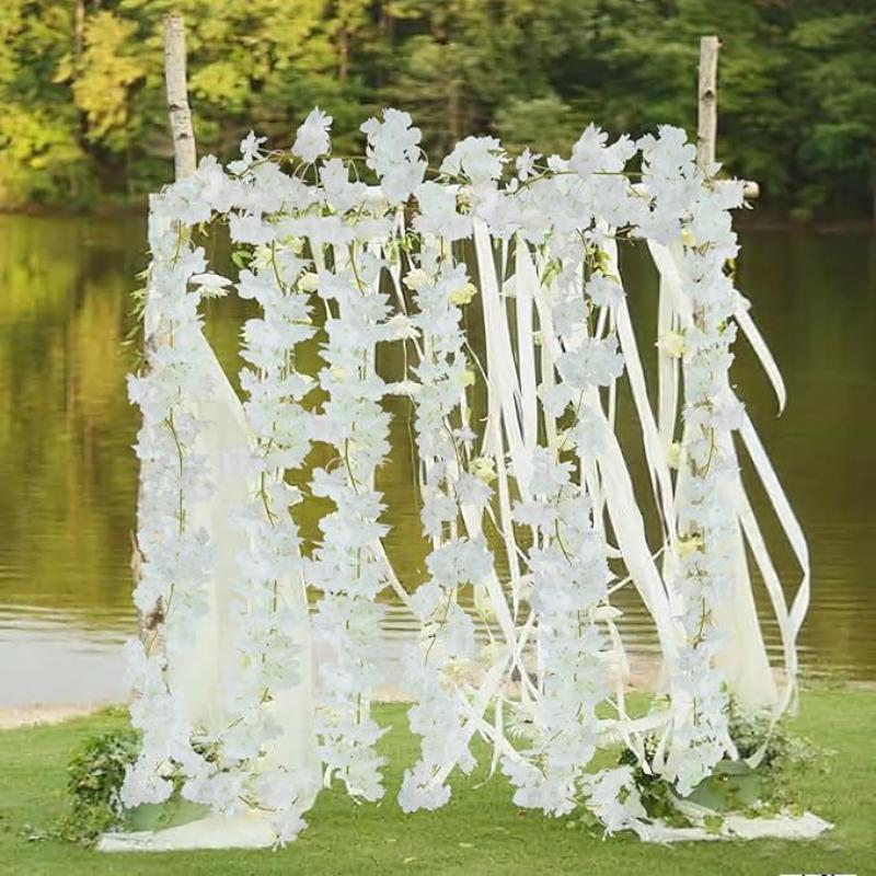 180 cm Yapay Çiçekler Kiraz Çi - Wedding Arch Flower incelemesi ve fiyatı