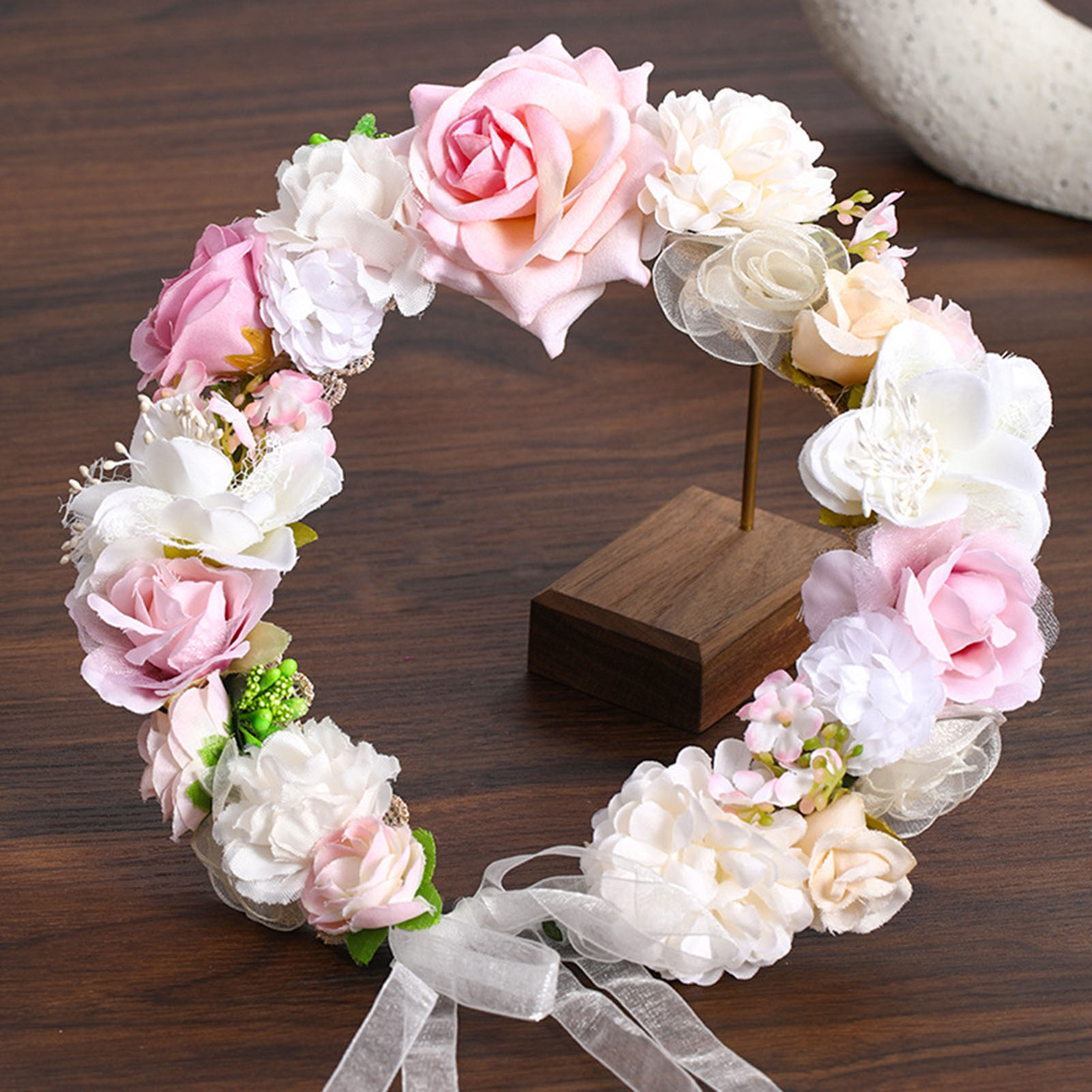 Çiçek Taç Çelenk Gelin Çelenk  - Wedding Arch Flower incelemesi ve fiyatı