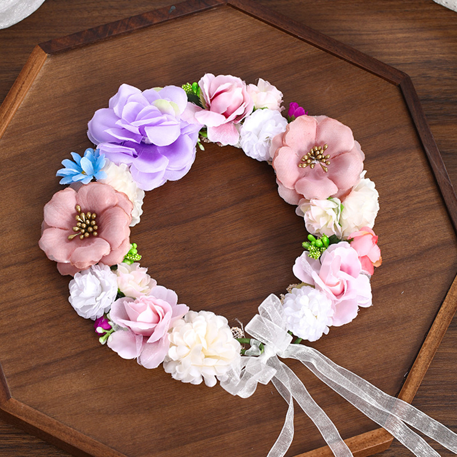 Çiçek Taç Çelenk Gelin Çelenk  - Wedding Arch Flower incelemesi ve fiyatı