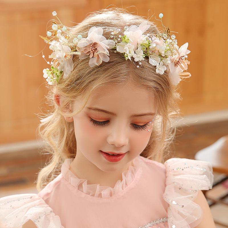 Kadın kızlar çiçekli kafa band - Wedding Arch Flower incelemesi ve fiyatı