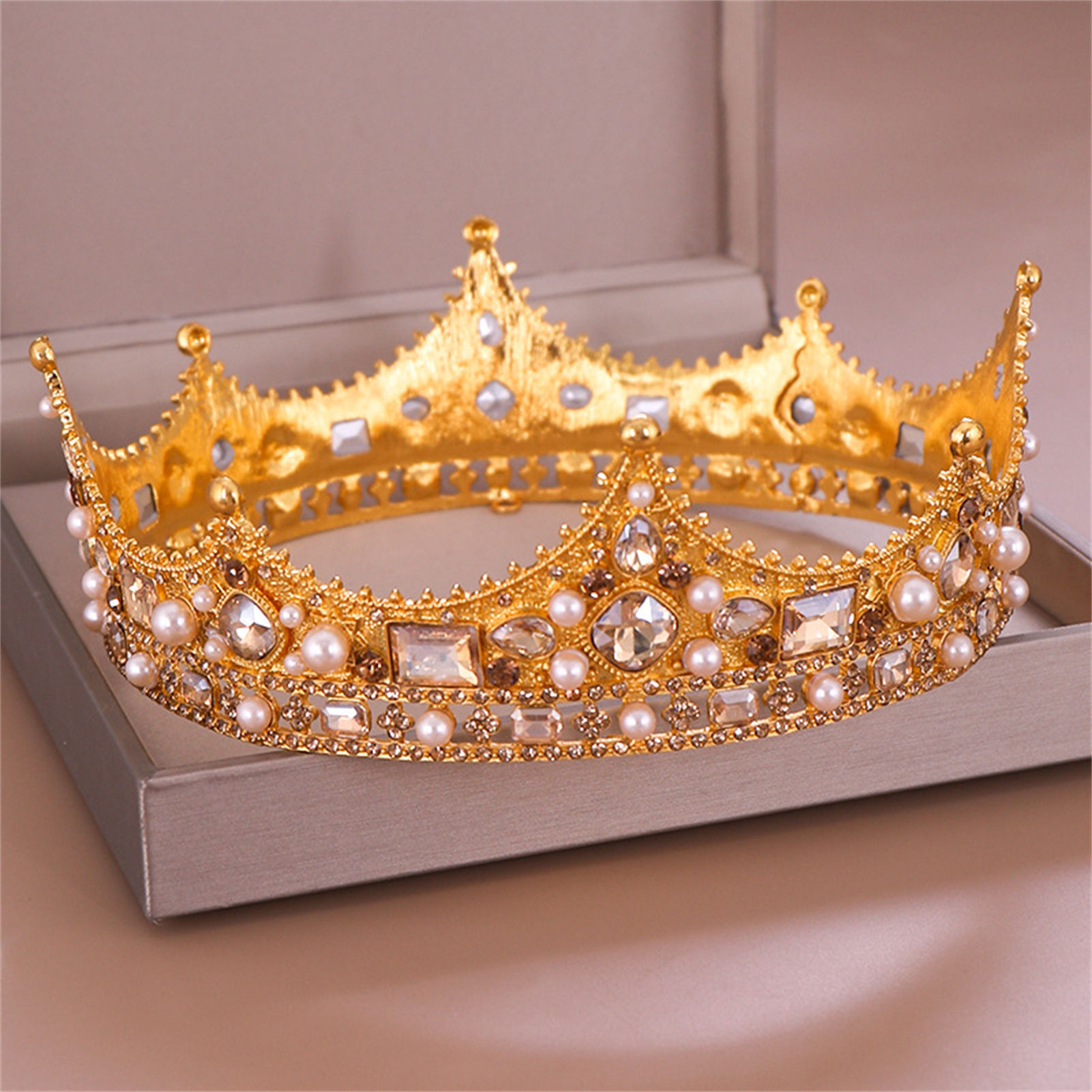 Gelin Tacı Rhinestone Taç Baro - Wedding Party Supply incelemesi ve fiyatı
