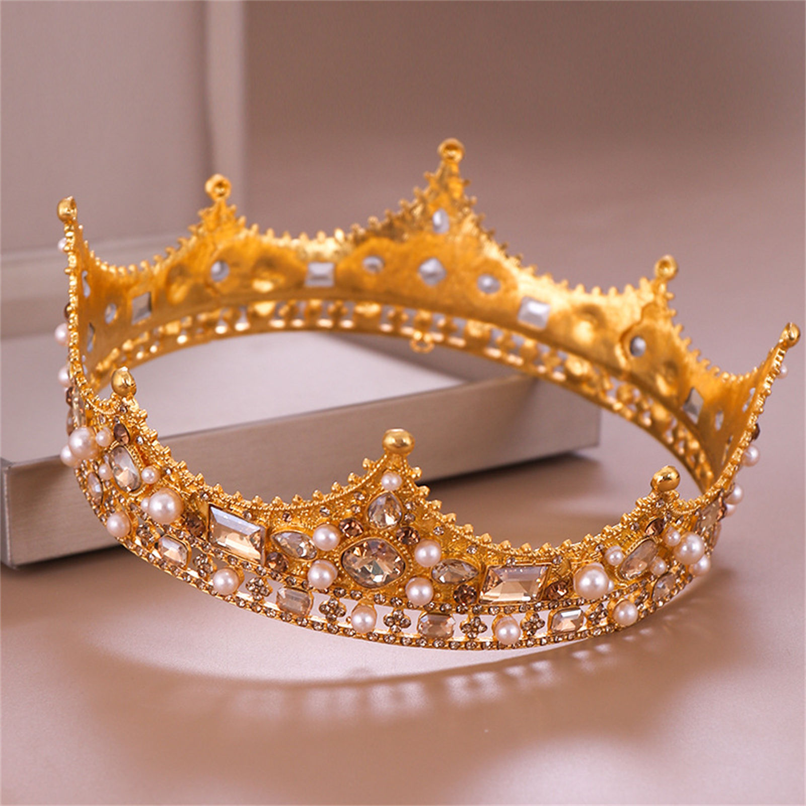 Gelin Tacı Rhinestone Taç Baro - Wedding Party Supply incelemesi ve fiyatı