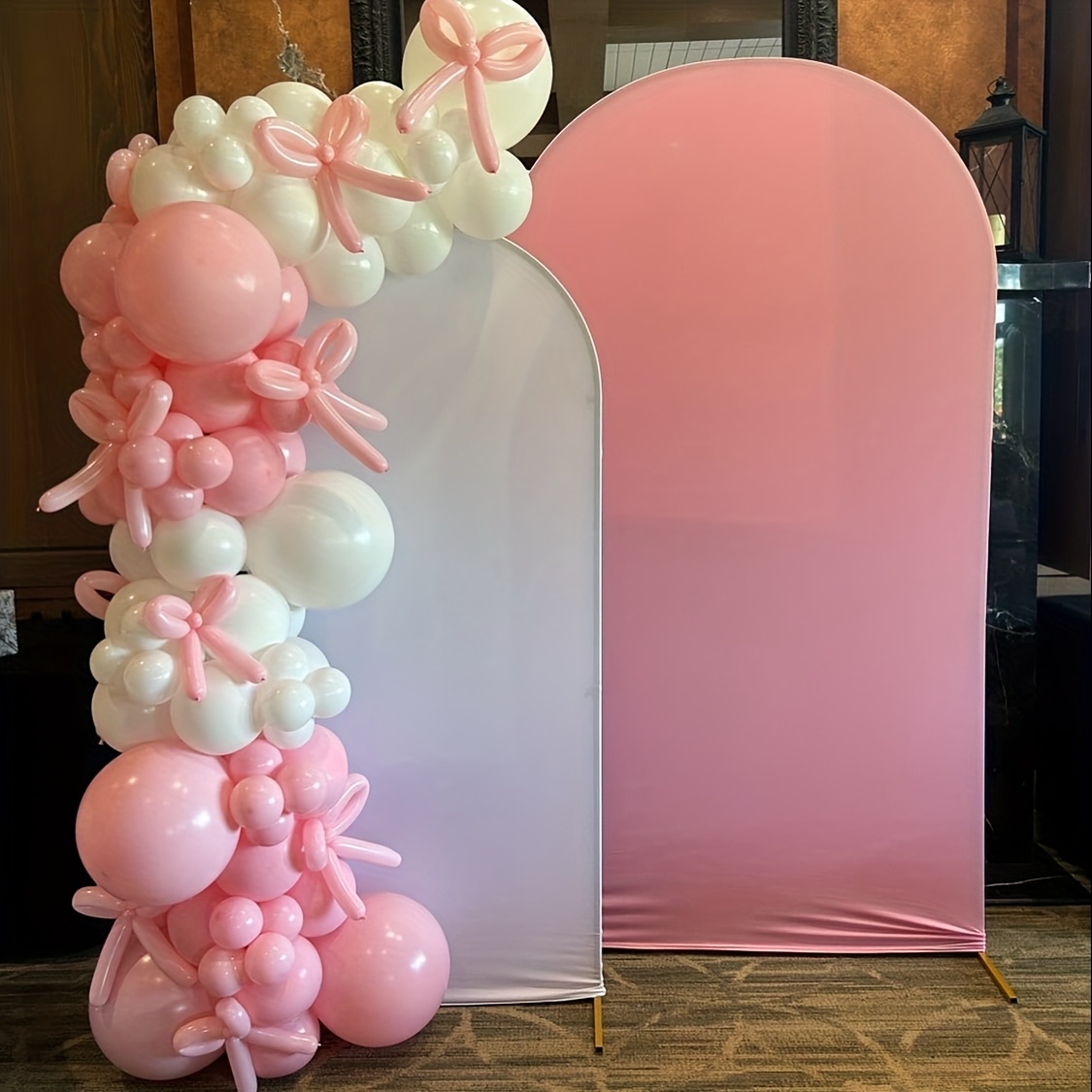 141 Parça Pembe Kurdele Balon  - Wedding Balloon Arch incelemesi ve fiyatı